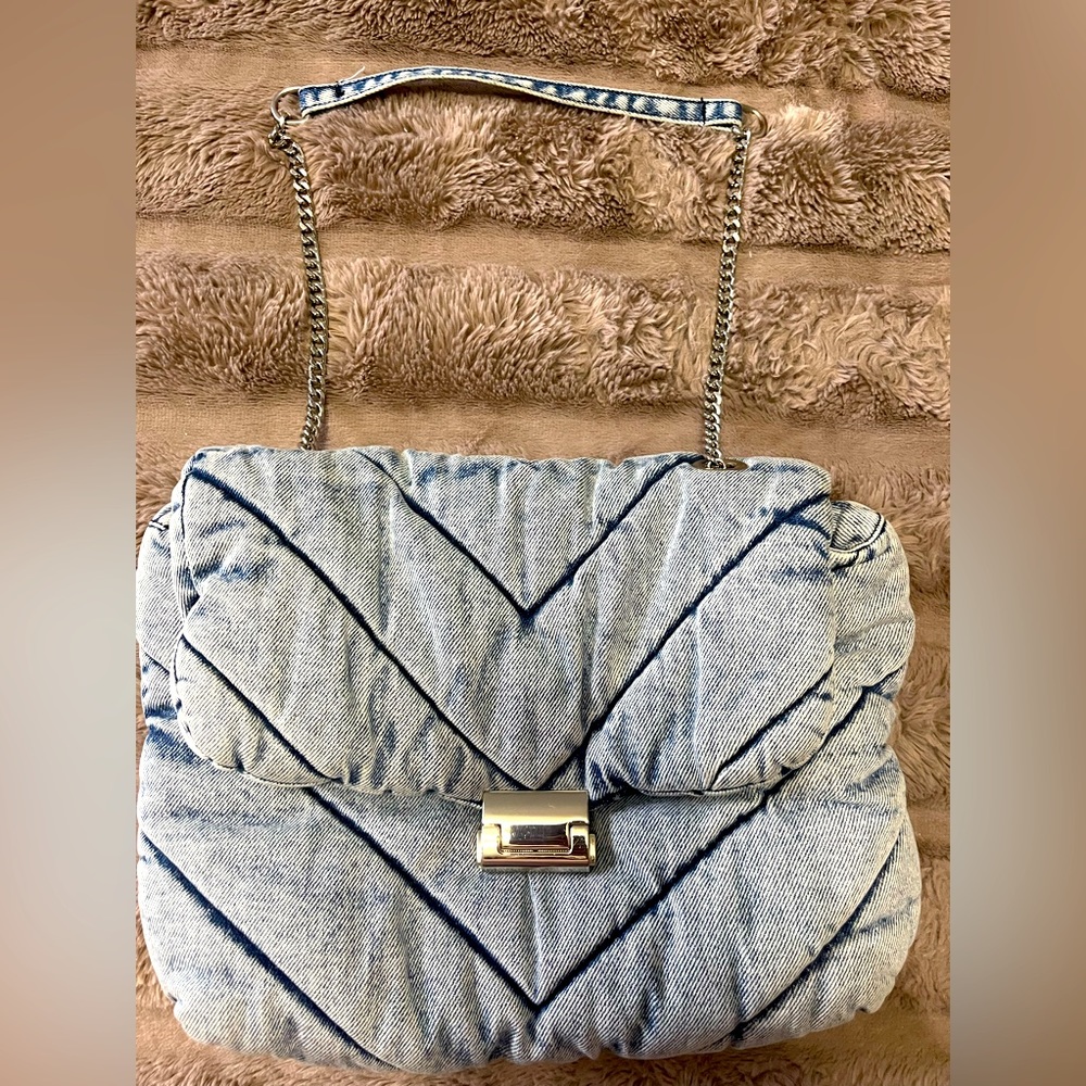 Zara denim bag